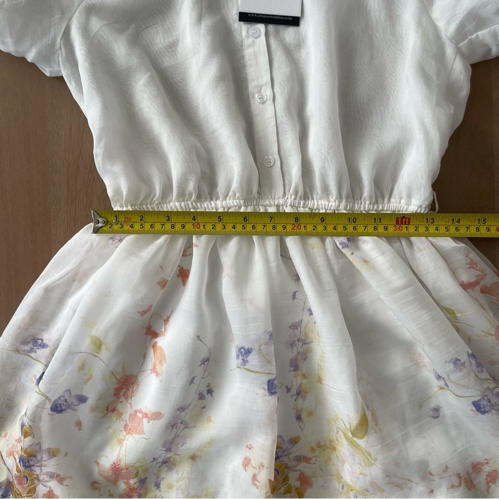 En Saison Taylorann Puff Sleeve Minidress - Picture 11 of 12